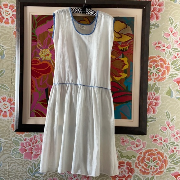 PELLA New York Dresses 8s Vintage White Cotton Gauze Dress Poshmark